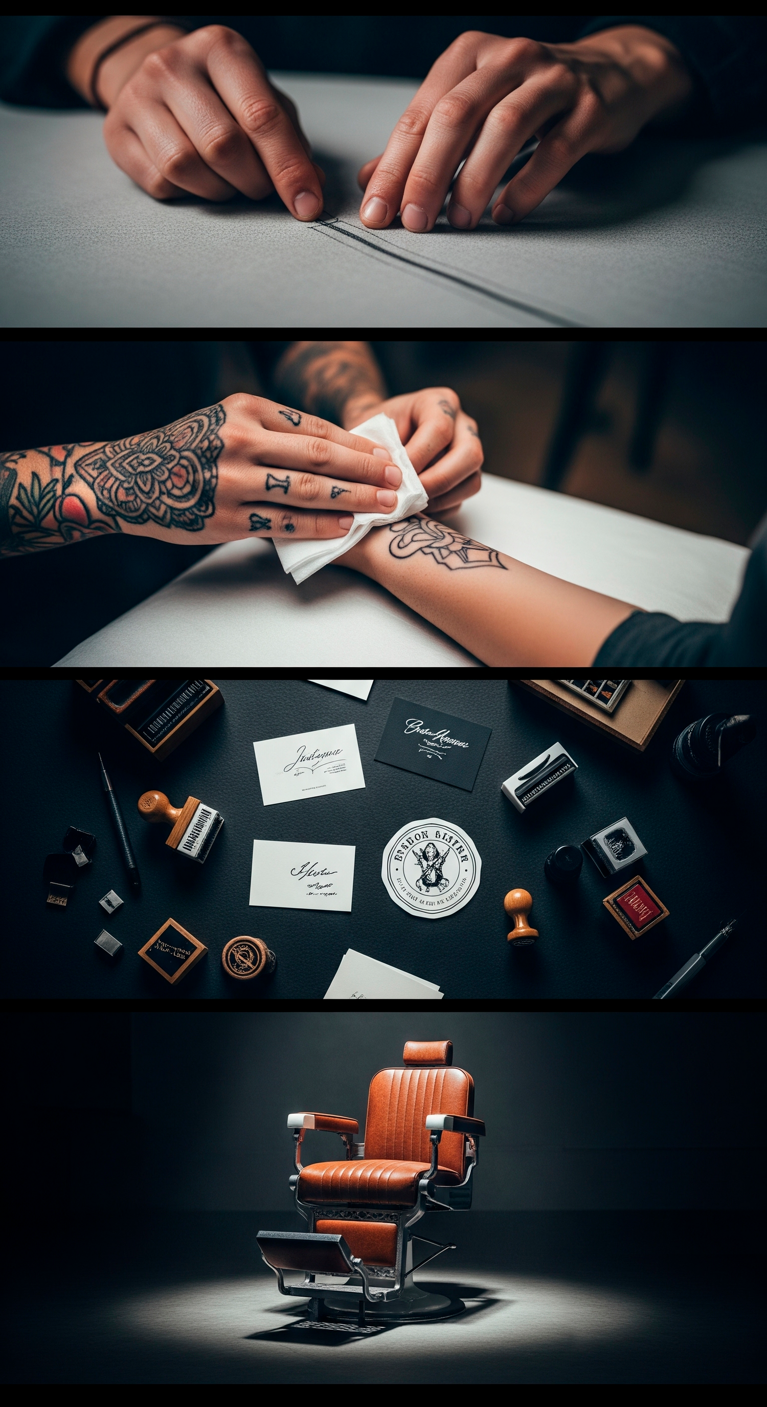 Servicios: Tatuajes, Barbería, Moda y Publicidad.
