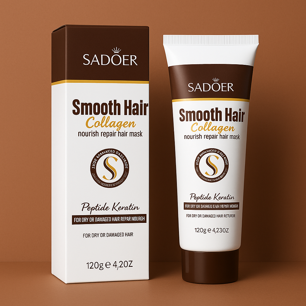 Mascarilla Capilar Smooth Hair Collagen - Sadoer - ORIGINAL.